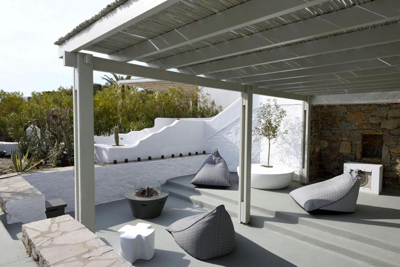 Villa Dafni 4Bed With Pool In Kalafatis Spilia Mykonos Town 외부 사진