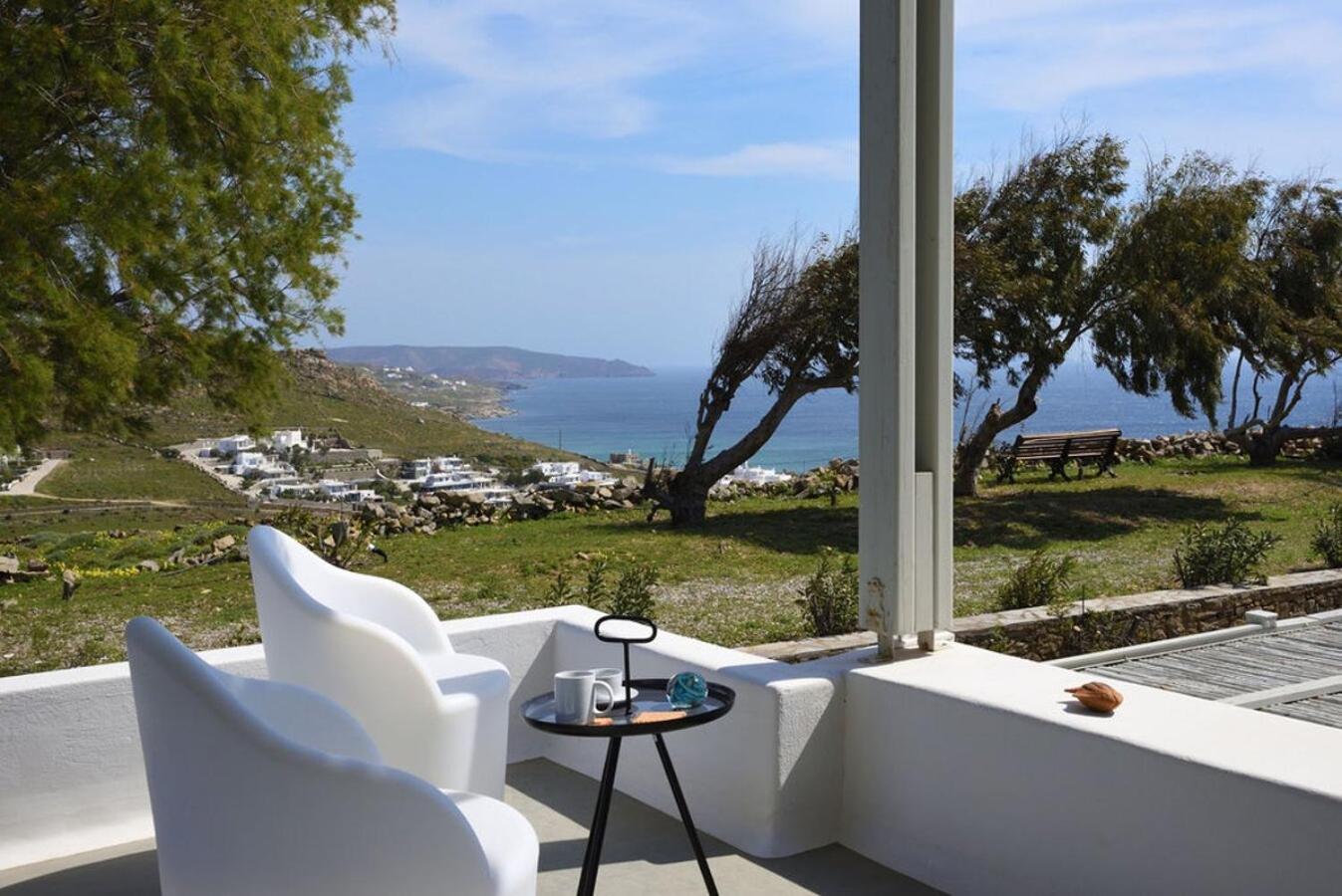Villa Dafni 4Bed With Pool In Kalafatis Spilia Mykonos Town 외부 사진